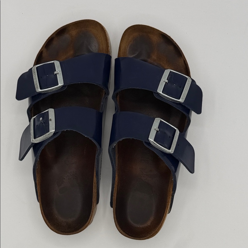 Birkenstock Arizona Patent Leather, blue - Picture 8 of 9